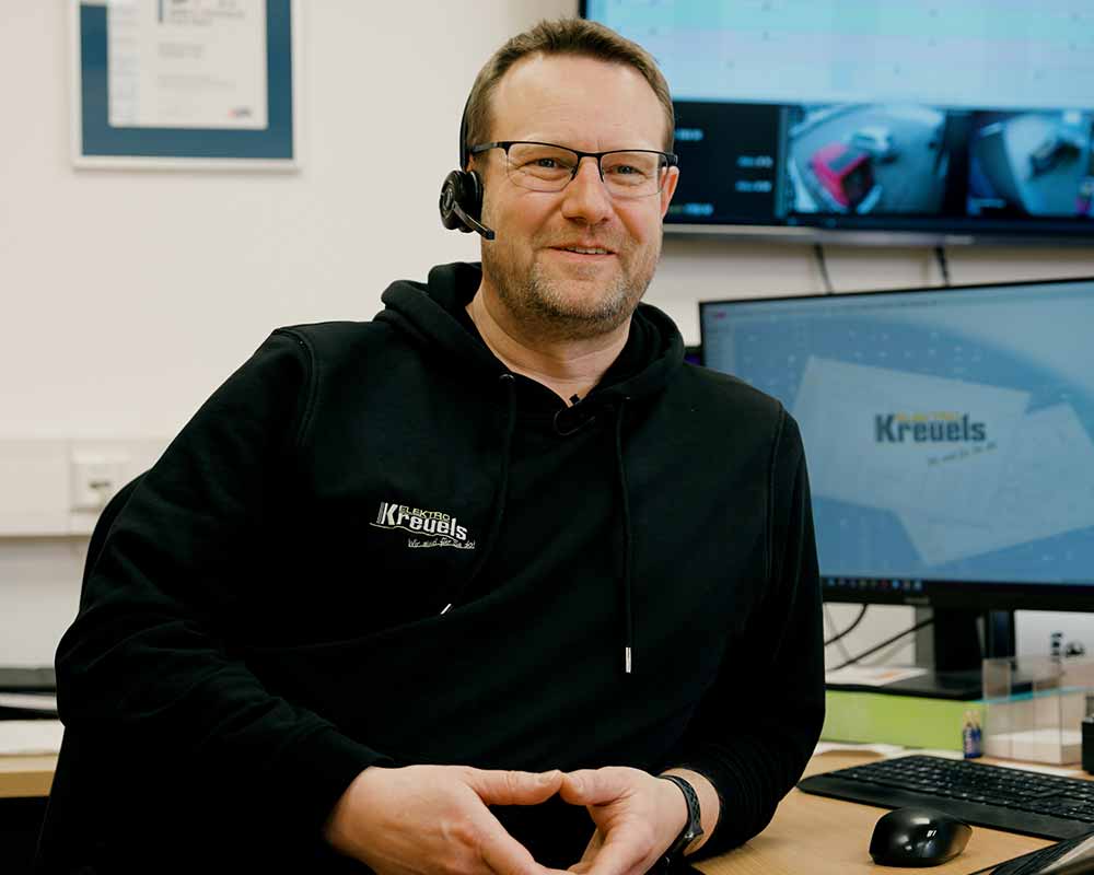 Markus Pfeifer - Meister und Geschäftsführer bei Kreuels Elektro